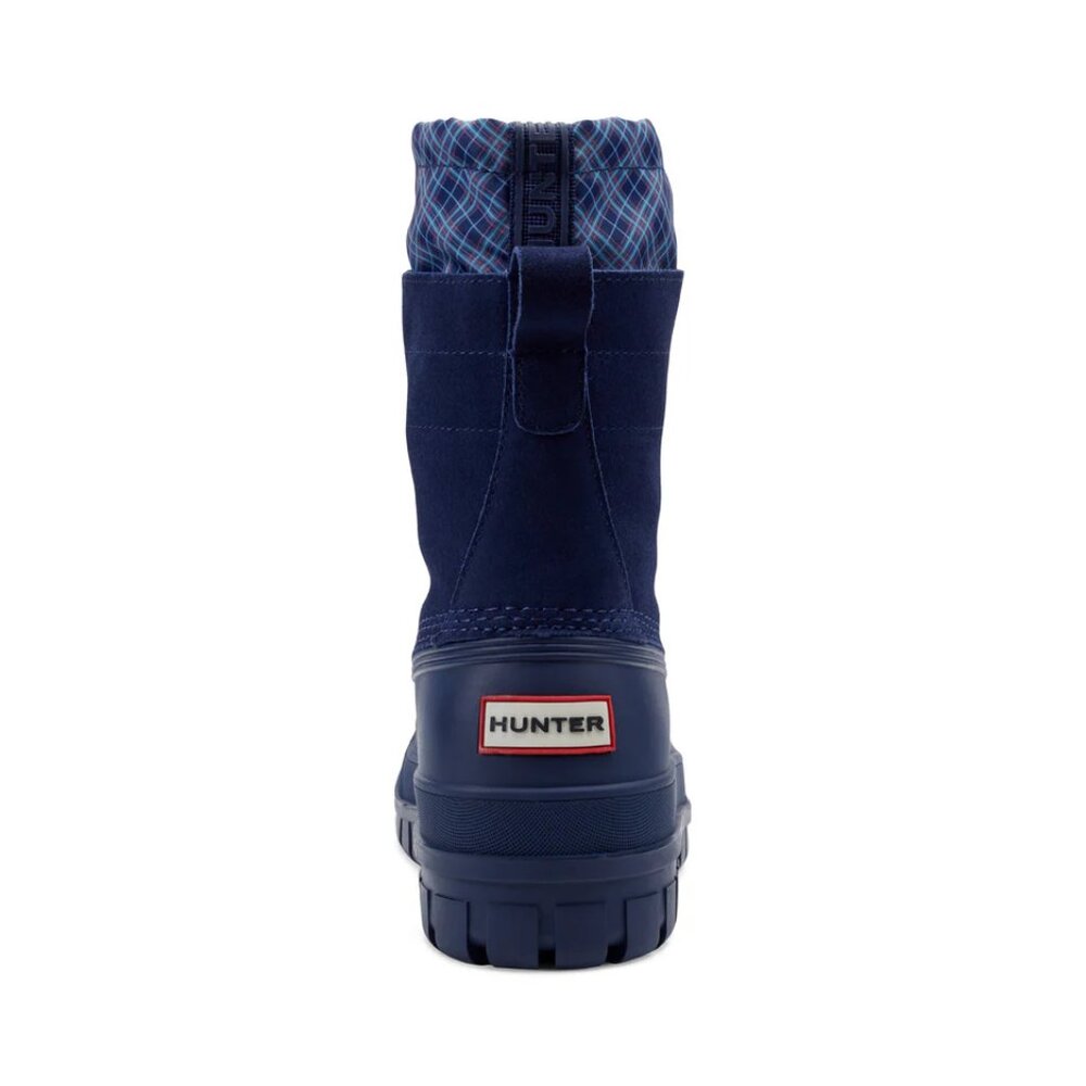 Hunter Women's Skylar Waterproof Duck Boots in Dark Blue - Picture 6 of 8